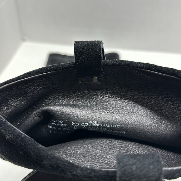 UGG Ava Boots Tall High Heeled Boot Water Resistant Suede Size Zip Black Size 7 - Picture 10 of 13